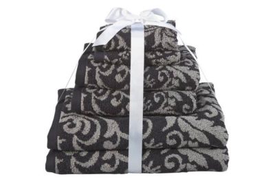 HOME - Damask 6 Piece - Towel Bale HOME - Damask 6 Piece - Towel Bale
